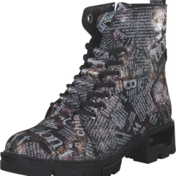 Damen 2 Go Shoes Stiefel<8063501-99, Stiefeletten, Damen, metallic bedruckt