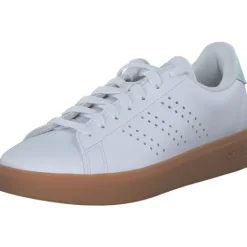 Damen adidas Klassische- & Business Schuhe<Advantage 2.0 W, Schnürschuhe, Damen, FTWWHT/FTWWHT/HALMIN