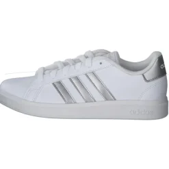 Damen adidas core Sneakers<Grand Court 2.0 K, Sneakers Low, Damen, Weiß (Weiß/Silber)
