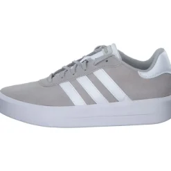 Damen adidas Klassische- & Business Schuhe|Klassische- & Business Schuhe<Court Platform Suede, Schnürschuhe, Grau