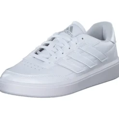 Damen adidas Klassische- & Business Schuhe<Courtblock W, Schnürschuhe, Damen, Weiß