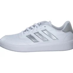 Damen adidas Klassische- & Business Schuhe<Courtblock W, Schnürschuhe, Damen, Weiß