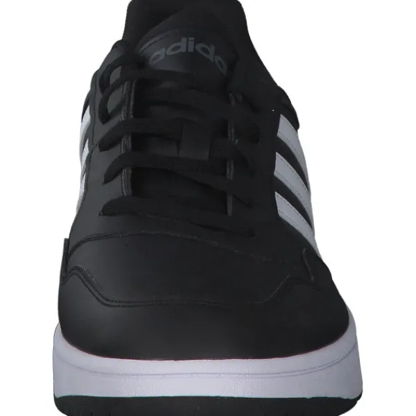 Herren adidas Sneakers<Hoops 3.0 M, Sneakers Low, Herren, CBLACK/FTWWHT/GRESIX