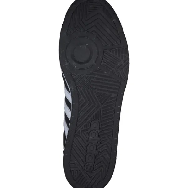 Herren adidas Sneakers<Hoops 3.0 M, Sneakers Low, Herren, CBLACK/FTWWHT/GRESIX