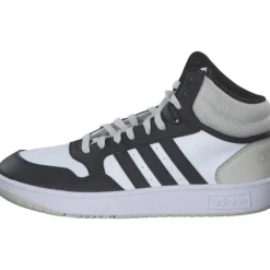 Kinder adidas Stiefel<Hoops 3.0 MID K, Stiefel, Kinder, ftwr white/core black/halo sil