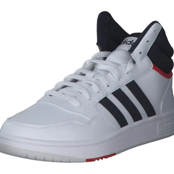 Herren adidas Sneakers<Hoops 3.0 MID M, Sneakers High, Herren, core white
