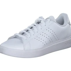 Damen adidas Klassische- & Business Schuhe<IG9175 Advantage 2.0, Schnürschuhe, Damen, white/grey two/silver met