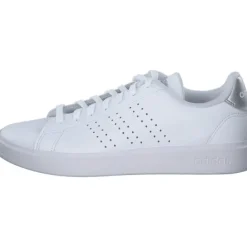Damen adidas Klassische- & Business Schuhe<IG9175 Advantage 2.0, Schnürschuhe, Damen, white/grey two/silver met
