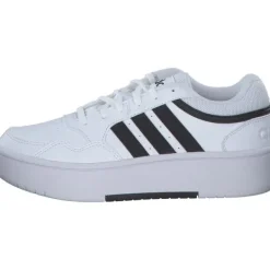 Damen adidas Klassische- & Business Schuhe<IG6115 Hoops 3.0 Bold, Schnürschuhe, Damen, white/black