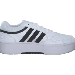 Damen adidas Klassische- & Business Schuhe<IG6115 Hoops 3.0 Bold, Schnürschuhe, Damen, white/black