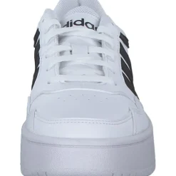 Damen adidas Klassische- & Business Schuhe<IG6115 Hoops 3.0 Bold, Schnürschuhe, Damen, white/black