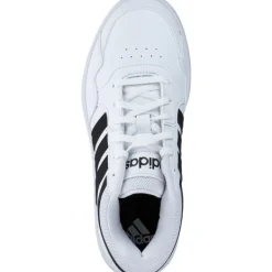 Damen adidas Klassische- & Business Schuhe<IG6115 Hoops 3.0 Bold, Schnürschuhe, Damen, white/black