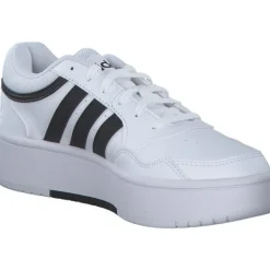Damen adidas Klassische- & Business Schuhe<IG6115 Hoops 3.0 Bold, Schnürschuhe, Damen, white/black