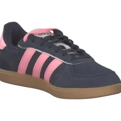 Damen adidas Klassische- & Business Schuhe<IH5467 Breaknet Sleek Suede, Schnürschuhe, Damen, SHANAV/PINSPA/OWHITE