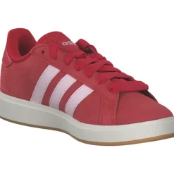 Damen adidas Klassische- & Business Schuhe<IH6190 Grand Court Base 00, Schnürschuhe, Damen, better scarlet/clearpink/white