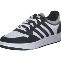 Damen adidas Klassische- & Business Schuhe|Klassische- & Business Schuhe<IH0169 HOOPS 3.0, Klassische- & Business Schuhe, FTWWHT/CBLACK/GRETWO