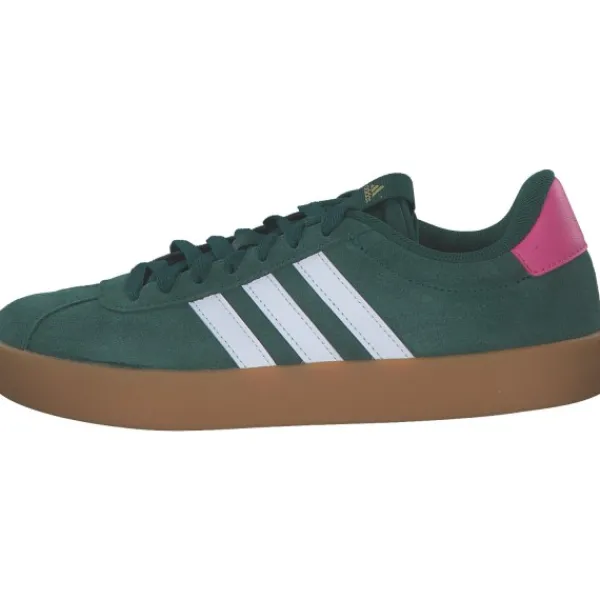Damen adidas Klassische- & Business Schuhe<VL Court 3.0 W, Schnürschuhe, Damen, CGREEN/FTWWHT/PULMAG