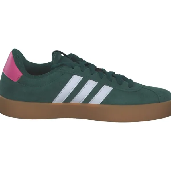 Damen adidas Klassische- & Business Schuhe<VL Court 3.0 W, Schnürschuhe, Damen, CGREEN/FTWWHT/PULMAG