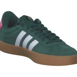 Damen adidas Klassische- & Business Schuhe<VL Court 3.0 W, Schnürschuhe, Damen, CGREEN/FTWWHT/PULMAG