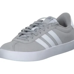 Damen adidas Klassische- & Business Schuhe<VL Court 3.0 W, Schnürschuhe, Damen, grey two/white/silver met
