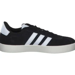 Damen adidas Klassische- & Business Schuhe<VL Court 3.0 W, Schnürschuhe, Damen, black/white/gold met