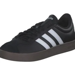 Damen adidas Klassische- & Business Schuhe<VL Court Base W, Schnürschuhe, Damen, CBLACK/FTWWHT/CBLACK