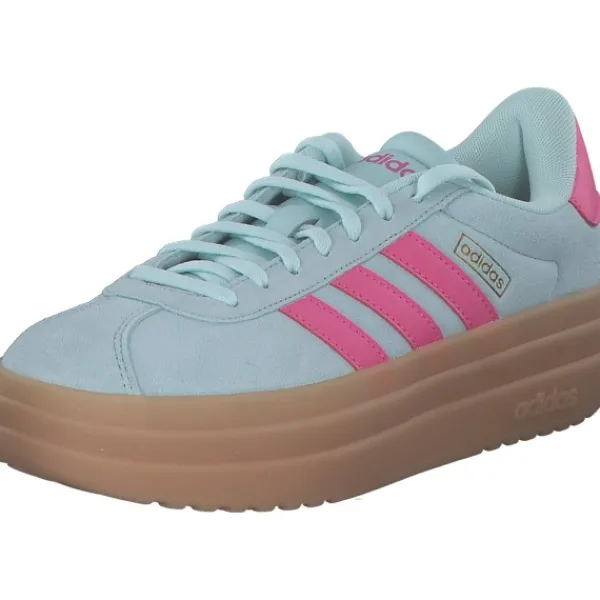 Damen adidas Klassische- & Business Schuhe<VL Court Bold W, Schnürschuhe, Damen, HALMIN/PULMAG/GUM3