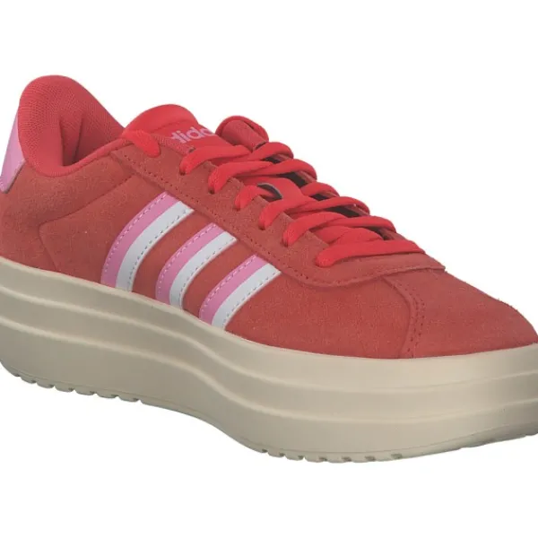 Damen adidas Klassische- & Business Schuhe<VL Court Bold W, Schnürschuhe, Damen, BRIRED/BLIPNK/CLOWHI