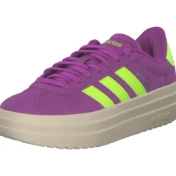 Damen adidas Klassische- & Business Schuhe<VL Court Bold W, Schnürschuhe, Damen, FLAPNK/LUCLEM/SILVMT