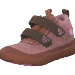 Kinder Affenzahn Slipper<00844-40141 Knit Happy Reh, Slipper (Kinder), Kinder, pink/braun