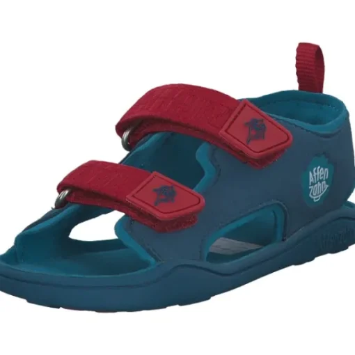Kinder Affenzahn Sandaletten<00392 M, Sandaletten, Kinder, blau