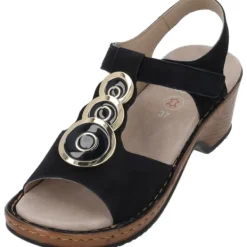 Damen Ara Sandaletten<Key West 20301, Plateau-Sandaletten, Damen, Blau