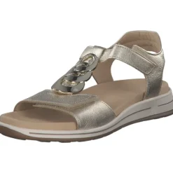 Damen Ara Sandaletten<Osaka 34826, Keilsandaletten, Damen, PLATIN