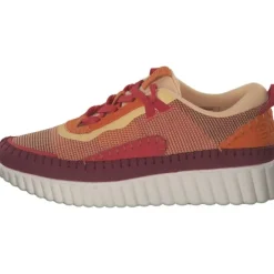Damen Bagatt Damenschuhe Sneakers<Bagatt Candice ADO01, Sneakers Low, Damen, rot multi