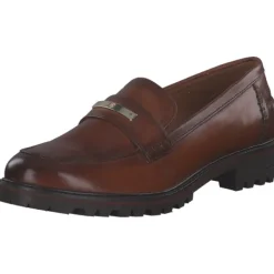 Damen Bagatt Damenschuhe Slipper<D32-A4X60-3000-6300 Ronja Evo, Mokassins, Damen, Cognac (Braun)