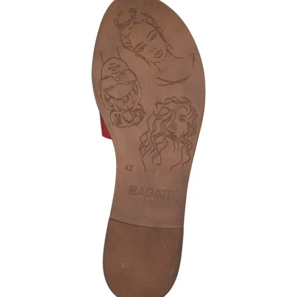Damen Bagatt Damenschuhe Pantoletten & Badeschuhe<Bagatt Goldy A7C92, Pantoletten, Damen, RED