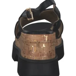 Damen Bagatt Damenschuhe Sandaletten<Bagatt Trish AEI81, Plateau-Sandaletten, Damen, Schwarz