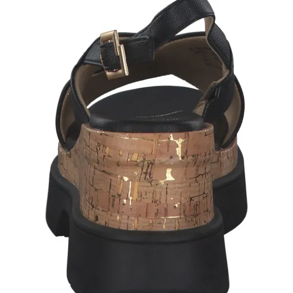 Damen Bagatt Damenschuhe Sandaletten<Bagatt Trish AEI81, Plateau-Sandaletten, Damen, Schwarz