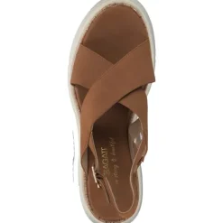 Damen Bagatt Damenschuhe Sandaletten<Bagatt Trish AEI81, Plateau-Sandaletten, Damen, Braun