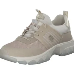 Damen Bagatt Damenschuhe Sneakers<Bagatt Yuki 95207, Sneakers Low, Damen, beige gold