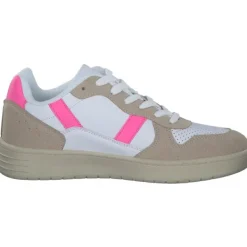Damen British Knights Klassische- & Business Schuhe<B47-3616-01 Raww, Schnürschuhe, Damen, white/beige/neon pink