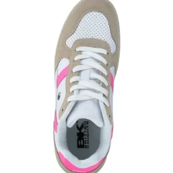Damen British Knights Klassische- & Business Schuhe<B47-3616-01 Raww, Schnürschuhe, Damen, white/beige/neon pink