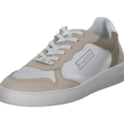 Damen Bugatti Klassische- & Business Schuhe<Ferly A3V13, Schnürschuhe, Damen, beige/white