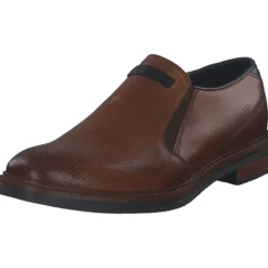 Herren Bugatti Slipper<Maik Exco AES60, Klassische Slipper, Herren, cognac