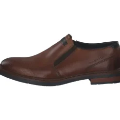 Herren Bugatti Slipper<Maik Exco AES60, Klassische Slipper, Herren, cognac