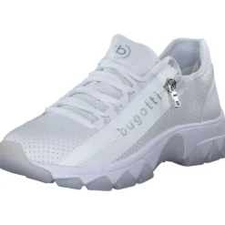 Damen Bugatti Klassische- & Business Schuhe<Yuki 95263, Schnürschuhe, Damen, WHITE