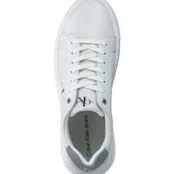 Damen Calvin Klein Sneakers<YW0YW0070I, Sneakers Low, Damen, Weiß