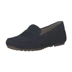 Damen Caprice Slipper<24651, Mokassins, Damen, Blau