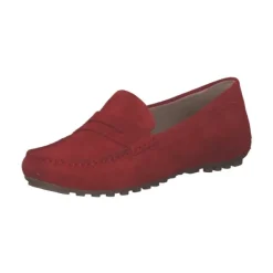 Damen Caprice Slipper<24651, Mokassins, Damen, Rot