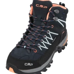 Damen CMP Outdoor- & Wanderschuhe<Rigel Mid 3Q12946, Trekkingschuhe, Damen, B.BLUE-GIADA-PEACH